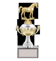 ODAK KUPA - Figürlü Kupalar - At Figürlü Kupalar FG-046 C - 28 cm