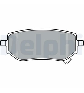 DELPHI LP3402 Arka Fren Balatasi A4704230600 D40605JU0A