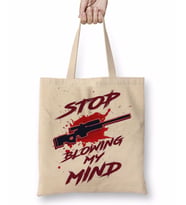 Stop Blowing My Mind Bez Çanta Uzun Saplı