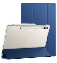 Samsung Galaxy Tab S9 Plus X810 X816 X818 Kılıf PU Deri Smart Standlı Case