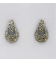 Gold Vip Vintage Tasarım Küpe (Gümüş)
