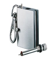 Benzinli Kibrit Çakmak Magnezyum Çubuklu Anahtarlıklı Benzinli Metal Kibrit Gümüş