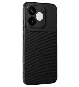 Mey İthalat® Huawei Honor 600 Lite Auto Focus Karbon Kapak - Siyah