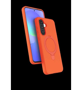 Galaxy A17 5G Regal Magsafe Standlı Kapak - Turuncu