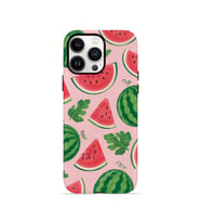iPhone 13 Pro Max Vorian Çift Katmanlı MagSafe Kılıf Watermelon Garden Party