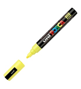 UNİ POSCA SU BAZLI POSTER MARKER 1.8-2.5 SARI PC-5M
