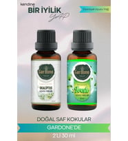Fresh + Okaliptus ( Oda Kokusu Aroma Terapi Buhurdanlık / Difüzör Yağı ) Set 2 Adet x 30 ML