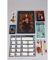 x Dekomus "Wizard Icons Collection" Harry Potter Lisanslı Kırtasiye Seti Makas,A4 defter,Cetvel,Kurşun Kalem,Silgi,Kalemtraş
