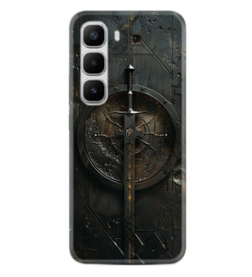 Infinix Hot 60 Kılıf Boutique Baskılı Resimli Sword Pcode -051