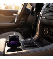 HP-20 AUX Kablosu Type-C Jack Çevirici Örgü Kablo Yapısı