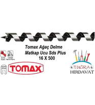 Tomax Sds Plus Ağaç Delme Ahşap Delme Matkap Ucu 16x500