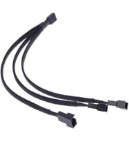 4303 Fan Çoklayıcı Y PWM Kablosu 4 pin Switch 3 pin 3 Port