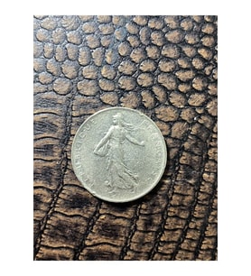 Fransa 1 Fransız Frank'ı 1960 1 Franc Republique Franchaise