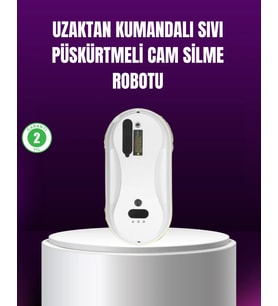 AI Akıllı Rotalı Otomatik Cam Temizleme Robotu