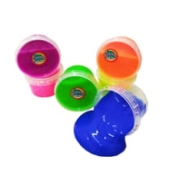 Limmy Slime Oyun Jeli Yuvarlak Kutu Polymer Slime Eğitici Oyun Seti 6'lı Set 170gr