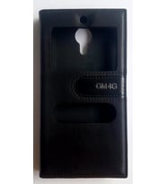 GENERAL MOBİLE 4G KAPAKLI GİZLİ MIKNATISLI MAGNUM KILIF (Siyah)
