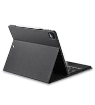Dux Ducis iPad Pro 12.9 (2020-2021-2022) TK Series Kablosuz Bluetooth Klavye Touchpad Kılıf (Siyah)