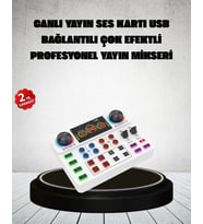 Canlı Yayın ve Karaoke İçin Profesyonel Ses Kartı Bluetooth Destekli