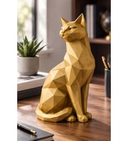 Asil Kedi Dekoratif Biblo