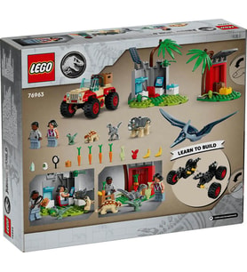 LEGO Jurassic Park 76963 Baby Dinosaur Rescue Centre