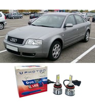 Audi A6 C5 Led Xenon Kısa Far Ampulü H1 Duo Yeni Seri Beyaz 1997-2005