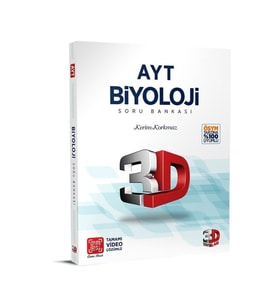 3D AYT Biyoloji Soru Bankası