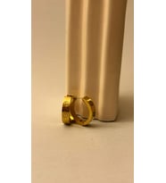 Kashpanya çelik gold halka kahve