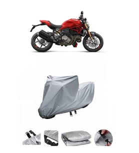 Ducati Monster 1200 S  Gri Motosiklet Brandası ARKA ÇANTA UYUMLU DEĞİLDİR