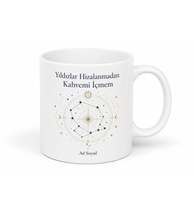 Burç Yorumsuz Güne Başlamayan Kupa Astroloji Severlere Hediye Bardak