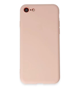 iPhone 7 Kılıf First Silikon - Pudra