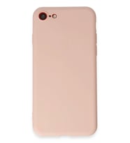 iPhone 7 Kılıf First Silikon - Pudra