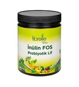 Fibrelle İnülin FOS Prebiyotik Lif 500g Ambalaj