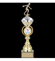 ODAK KUPA - Figürlü Kupalar - Bowling Kadın Figürlü Kupalar FG-066 B - 46 cm