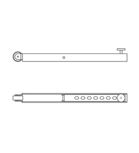 Assa Abloy DCA 101 Çift Kanatlı Kapılar İçin Carry Bar