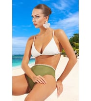 Modern Üçgen Bikini Takımı Hızlı Kuruyan Klora Dayanıklı Premium Kalite Yüksek Konfor