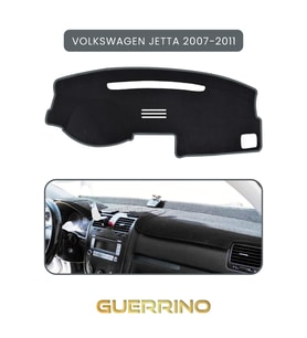 VOLKSWAGEN Jetta (2007-2011)TORPİDO KORUMA HALISI GRİ KENAR