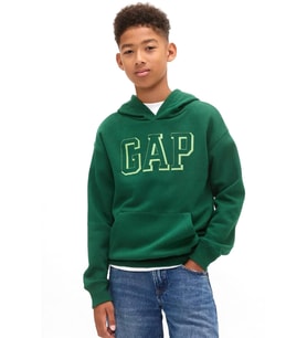 Gap V-Frch Logo Çocuk Sweatshirt (Yeşil)