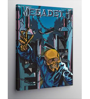 Kanvas Tablo Megadeth