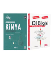 Ünlü Yayıncılık AYT Kimya Best Peak ve AKM Dil Bilgisi Soru Bankası Seti 2 Kitap