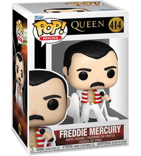 Nita Toys Funko Pop Rocks: Queen - Freddie Mercury (We Will Rock You Tour) Figür (Krem)