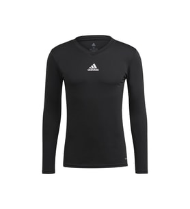adidas Team Base Tee Erkek Futbol Uzın Kollu Antrenman Tişörtü GN5677 Siyah