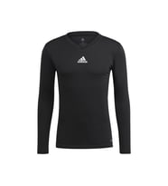 adidas Team Base Tee Erkek Futbol Uzın Kollu Antrenman Tişörtü GN5677 Siyah