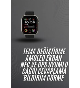 Akıllı Saat 2.02 İnch Nabız Ölçer Arama Konuşma Müzik Dinleme