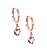 Emperyıl Topaz Küpe - Rose