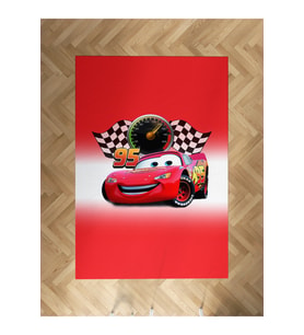 MEKTA HOME BEBEK VE ÇOCUK ODASI McQueen Desenli Halı