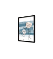 Line Art Kadın III Çerçeveli Cam Tablo
