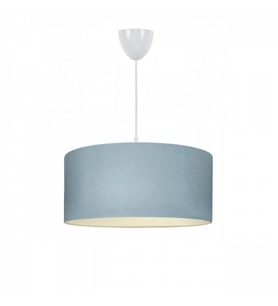 North Home Roll Tasarım Kumaş Sarkıt Avize (Mavi)