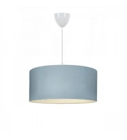 North Home Roll Tasarım Kumaş Sarkıt Avize (Mavi)