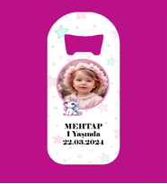 Kişiye Özel Resimli İsimli Pony Gökyüzü Magnet Açacak