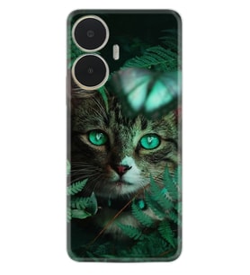 Realme C55 Kılıf Resimli Desenli Baskılı Silikon Blue Butterflys 1350